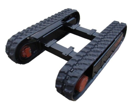 rubber crawler undercarriage